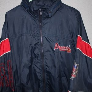 Vintage starter Atlanta braves windbreaker
